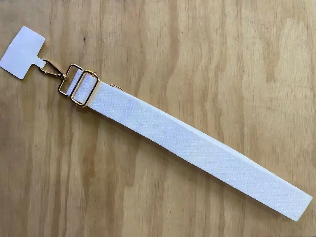 Strap Para Celular Y Bolsos Blanco
