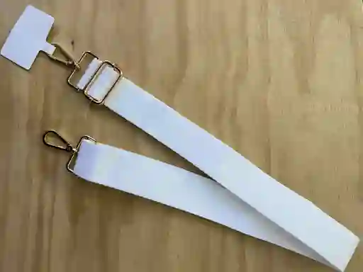 Strap Para Celular Y Bolsos Blanco