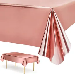 Mantel Oro Rosa Metalico