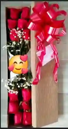 Caja Vertical/12 Rosas