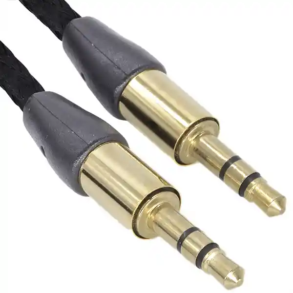Cable De Audio Jaltech 1x1 Cordon Plano 3 Mtrs