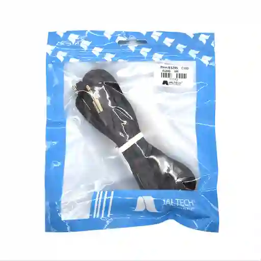 Cable De Audio Jaltech 1x1 Cordon Plano 3 Mtrs