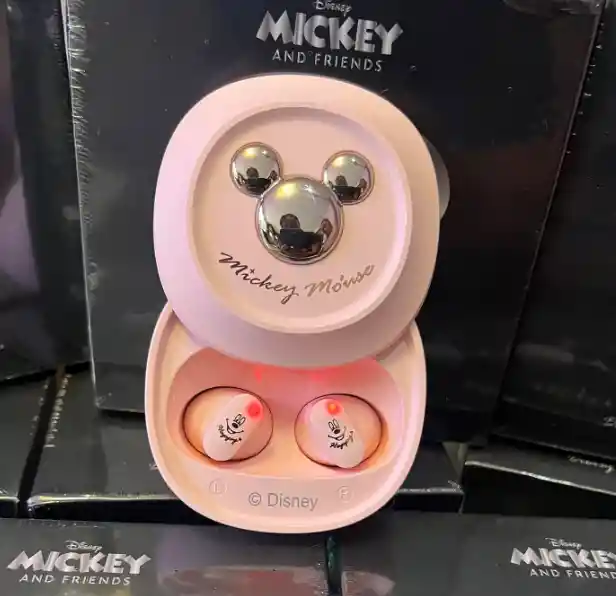 Disney-auriculares Inalámbricos De Mickey Y Minnie