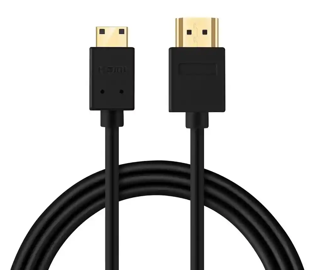 Adaptador Convertidor Mini Hdmi Macho A Hdmi Macho Cable 4k
