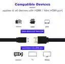 Adaptador Convertidor Mini Hdmi Macho A Hdmi Macho Cable 4k