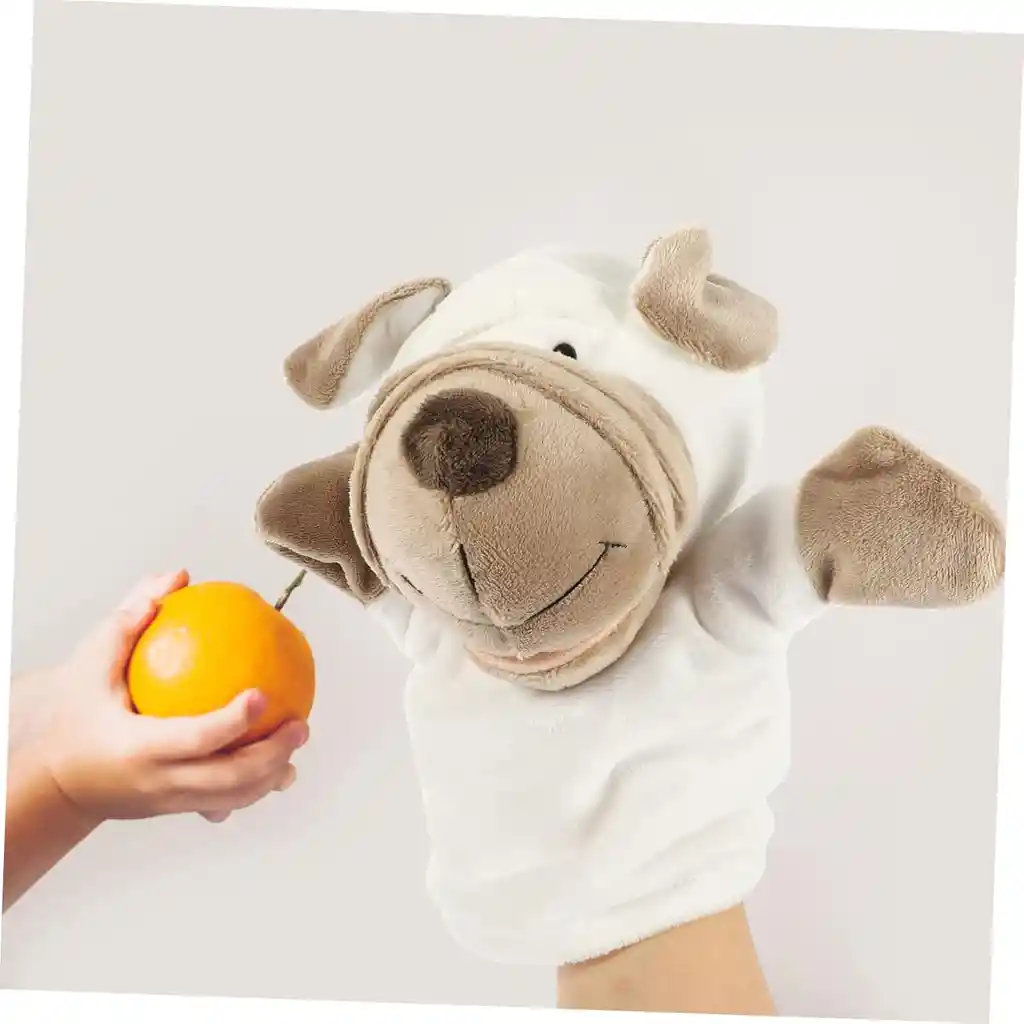 Títere Educativo De Peluche En Forma De Perrito Para Niños