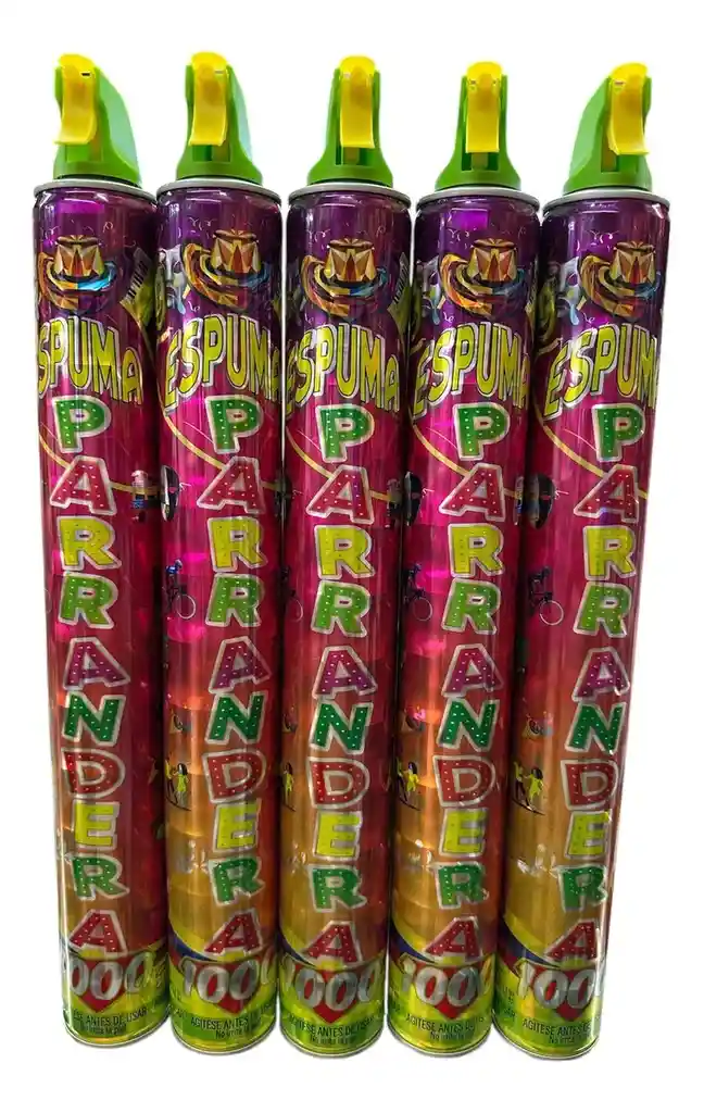 Espuma Parrandera X3 Unidades De 1000 Ml
