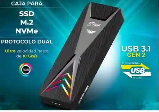 Caja Externa J&r Para Ssd M.2 Nvme