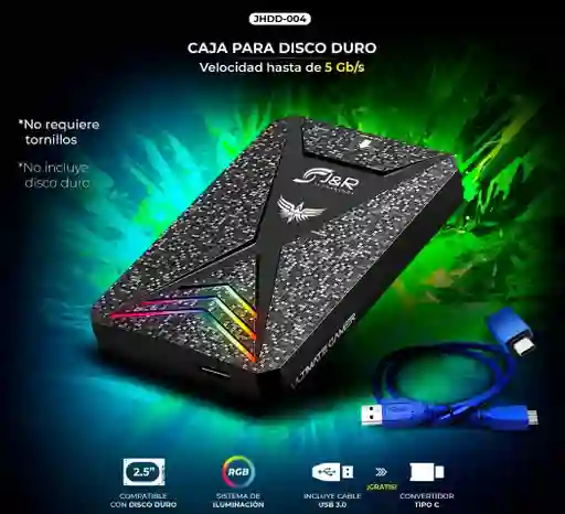 Caja Externa Disco Duro J&r