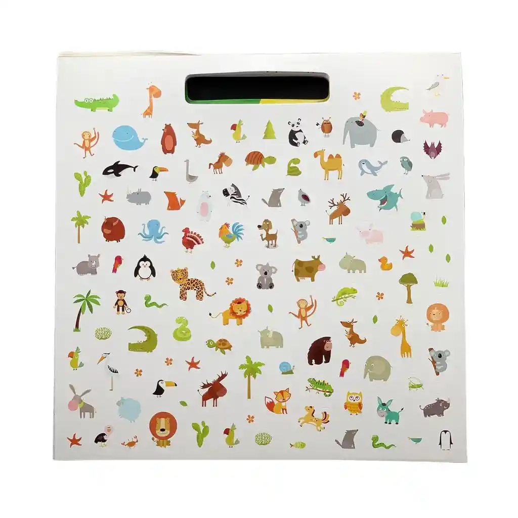 Libro Para Colorear Unicornio De 100 Stickers Para Niños