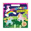 Libro Para Colorear Unicornio De 100 Stickers Para Niños