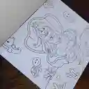 Libro Para Colorear Vida Marina De 100 Stickers Niños