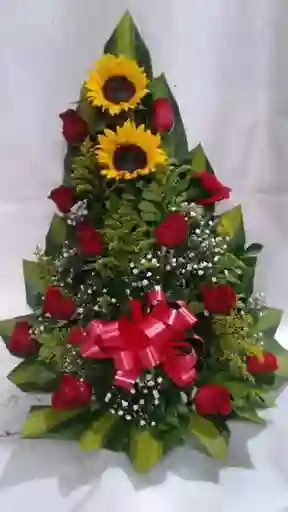 Clásico De Rosas/girasoles