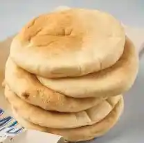 Pan Pita Israelí Blanco, Sin Gluten, 15cm, 3 Unidades.