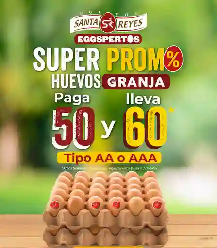Pague 50 Huevos Lleve 60 De Granja Aa
