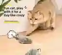 Raton Cuerda Movimiento Juguete Gato