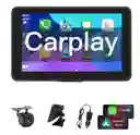 Pantalla Portátil Hd Carplay De 7 Pulgadas, Vista Trasera Inversa, Navegación De Coche Para Conexión Usb Bluetooth