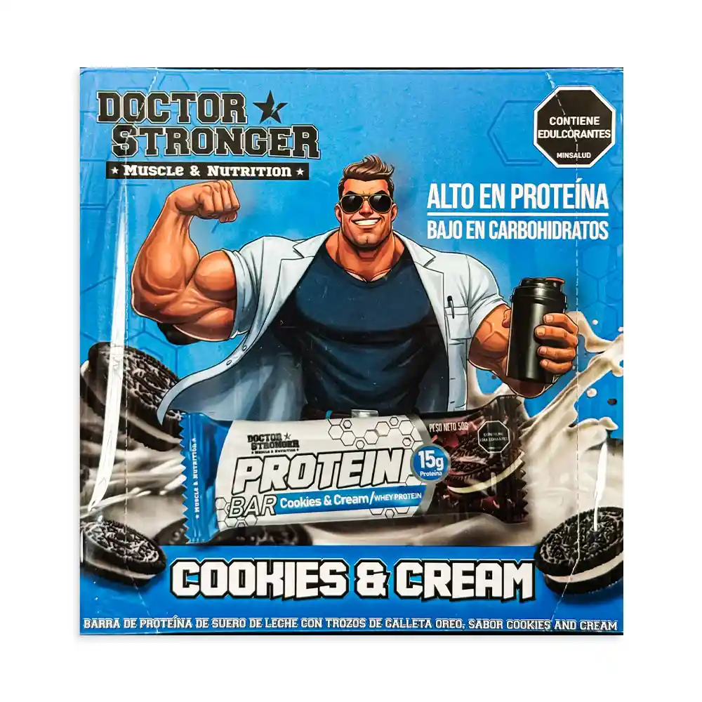 Barra De Proteína Sbn Doctor Stronger Strawberry