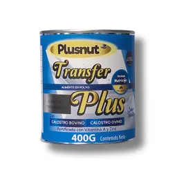 Plus Nut Transfer Plus Alimento En Polvo Con Calostro Ovino Y Bovino – Refuerza Defensas Naturales - 400 G