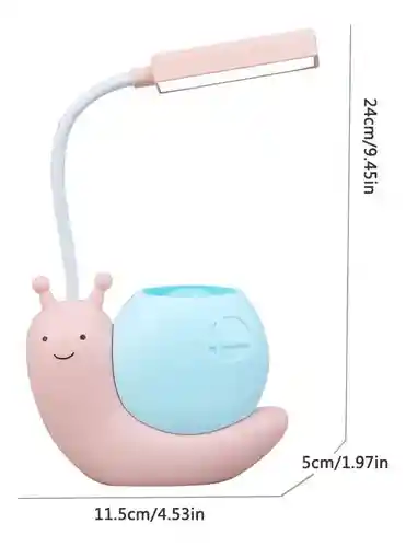 Lampara De Escritorio Niños Infantil Luz Led Recargable