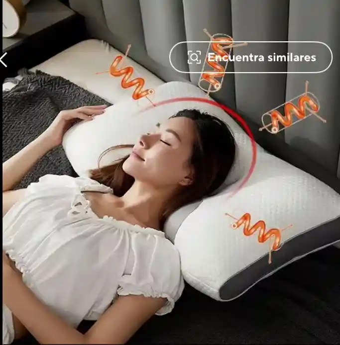 Almohada Ortopédica Cervical Descanso Transpirable