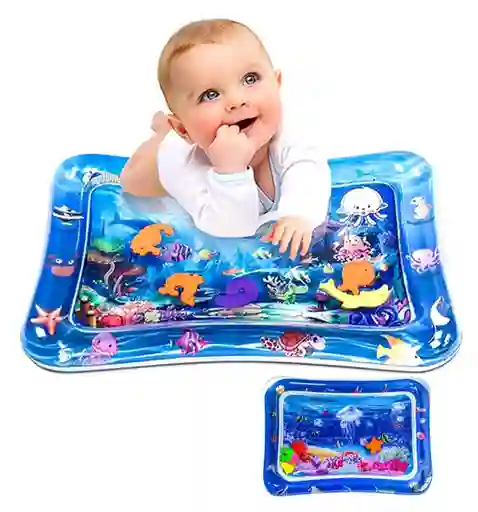 Colchoneta Tapete Bebé Agua Inflable