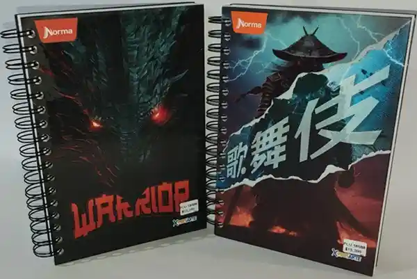 Cuaderno Argollado Pequeño Pasta Dura 5 Materias X-presarte Masculino Norma