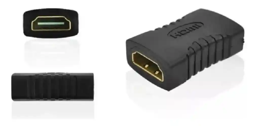 Adaptador Hdmi A Hdmi Hembra A Hembra Full Hd
