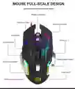 Mouse Gamer Inalámbrico Q6 Rgb