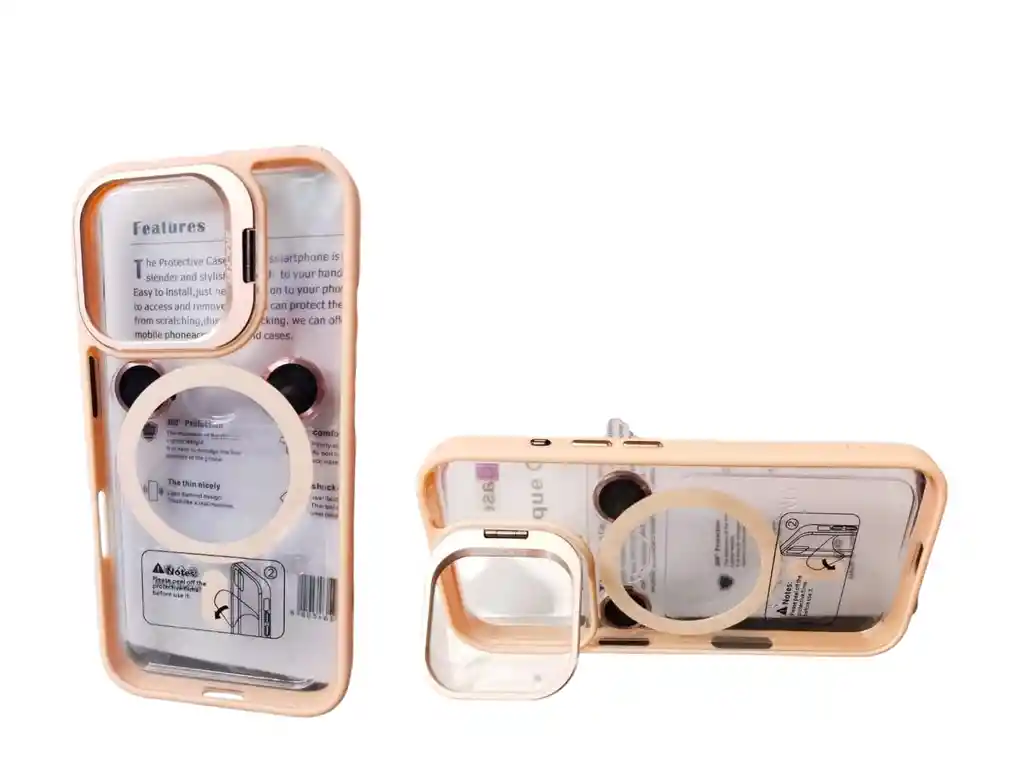 Estuche Iphone Transparente Con Protector Y Magsafe