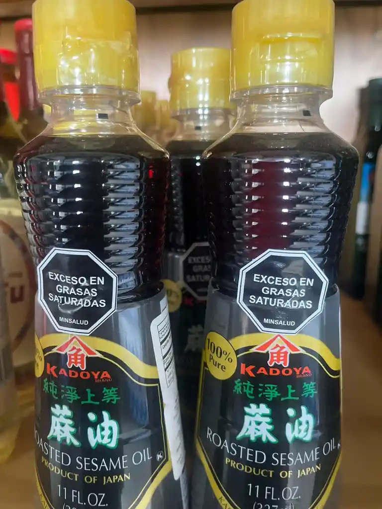 Aceite De Sesamo O Ajonjoli