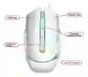 Mouse Óptico Gamer Ergonómico Aoas Usb Luces Rgb