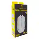 Mouse Óptico Gamer Ergonómico Aoas Usb Luces Rgb