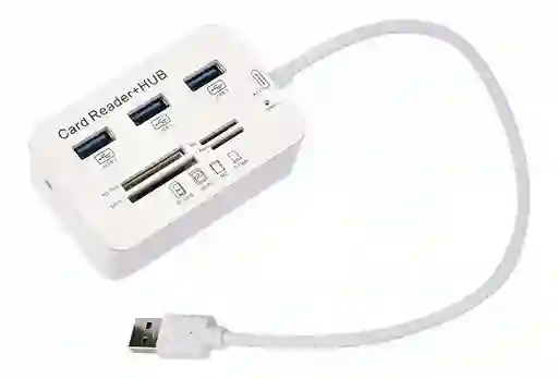Hub Usb 3.0 Lector Memoria Macbook 7 En 1 Multipuertos