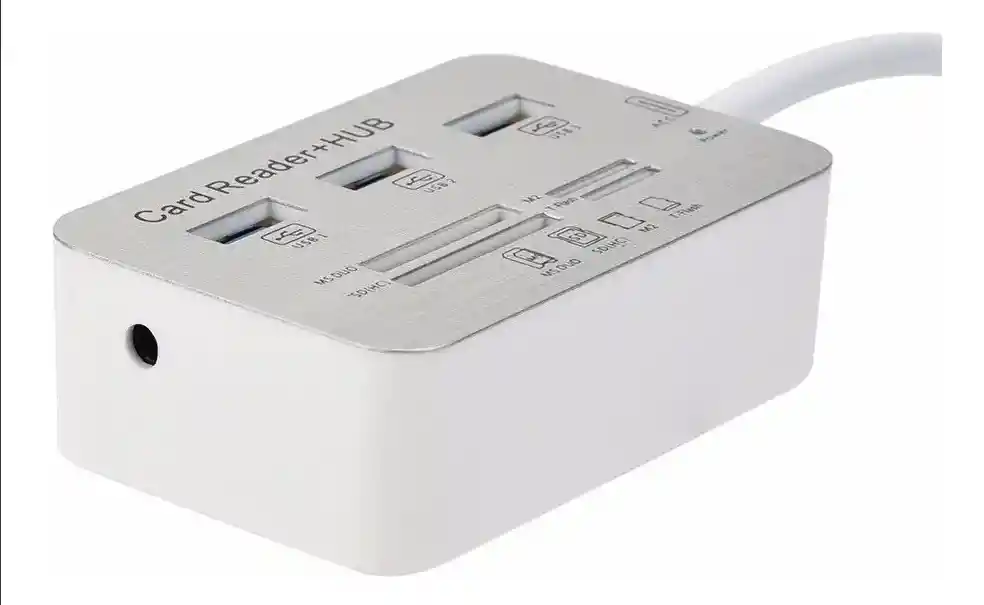 Hub Usb 3.0 Lector Memoria Macbook 7 En 1 Multipuertos