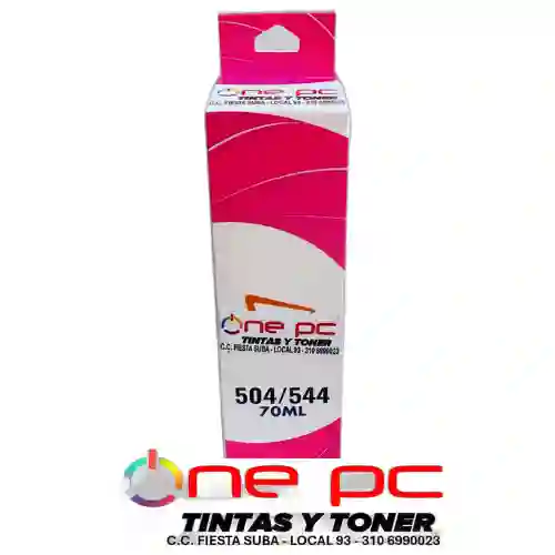 Tinta Recargable 504/544 Magenta Compatible Epson