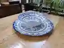 Vajilla Cerámica 2 Piezas Mexicana Boho Tipo Carmen De Viboral