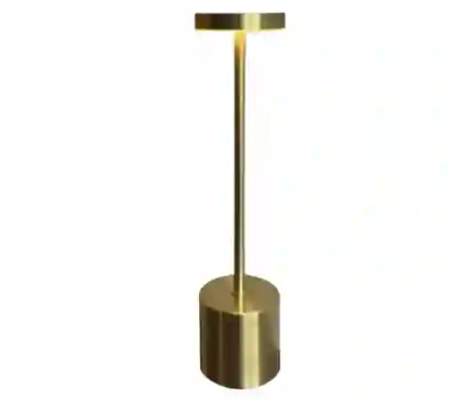 Lámpara De Mesa Tactil Metalica Led 3 Modos Inalambrica