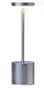 Lámpara De Mesa Tactil Metalica Led 3 Modos Inalambrica