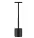 Lámpara De Mesa Tactil Metalica Led 3 Modos Inalambrica