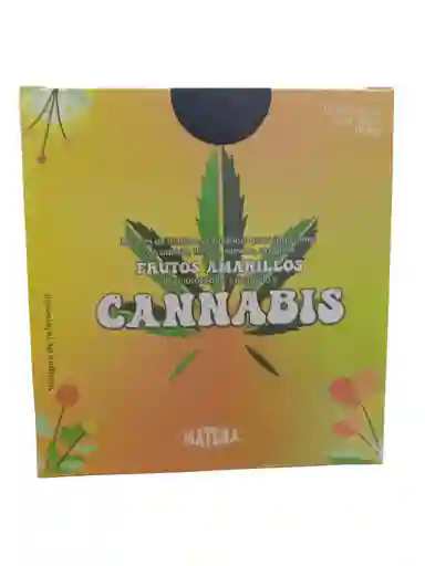 Infusión Premium Frutos Amarillos Y Cannabis X 12 Bolsitas Matena