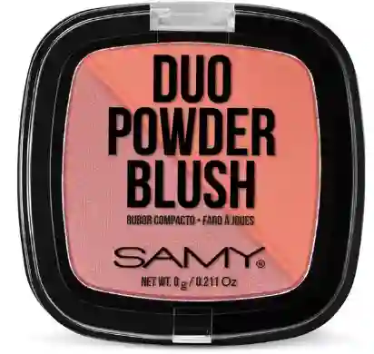 Samy Rubor Duo Cuadrado Tono 07 Lily