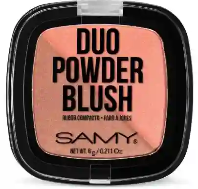 Samy Rubor Duo Cuadrado Tono 02 Pink - Rosas