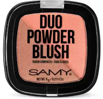 Samy Rubor Duo Cuadrado Tono 02 Pink - Rosas