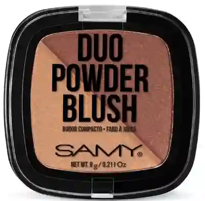 Samy Rubor Duo Cuadrado Tono 05 Bronze - Bronce