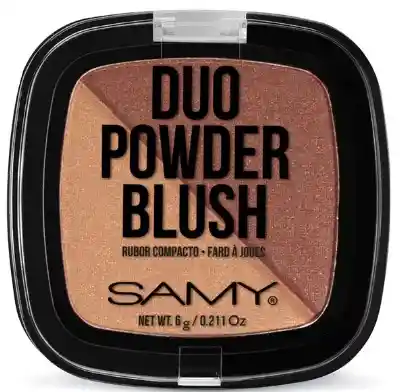 Samy Rubor Duo Cuadrado Tono 05 Bronze - Bronce