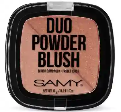 Samy Rubor Duo Cuadrado Tono 03 Orange - Naranja
