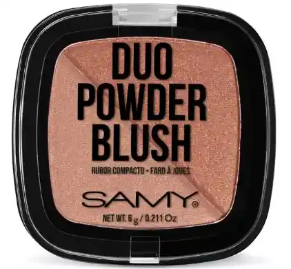 Samy Rubor Duo Cuadrado Tono 03 Orange - Naranja