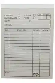 Facturero Periodico Grande Economico