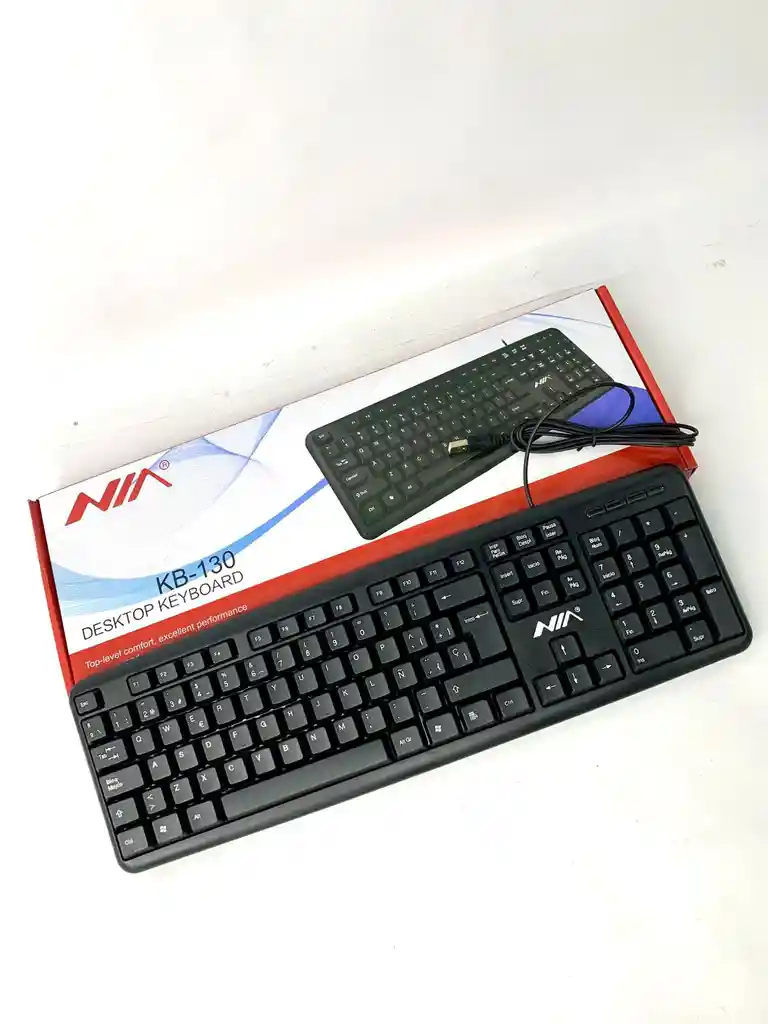 Teclado Con Numerico Nia Alambrico Para Pc💻